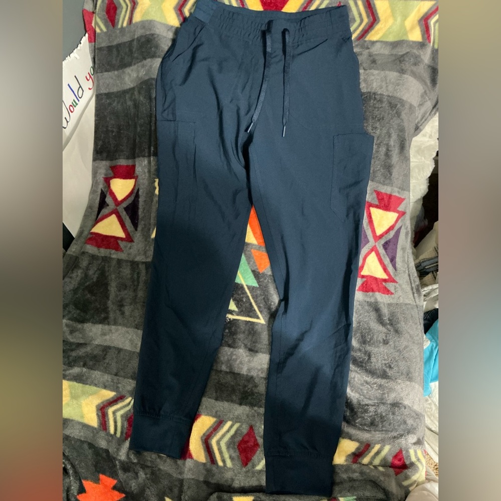 Carhartt Dark Blue Joggers with Pockets